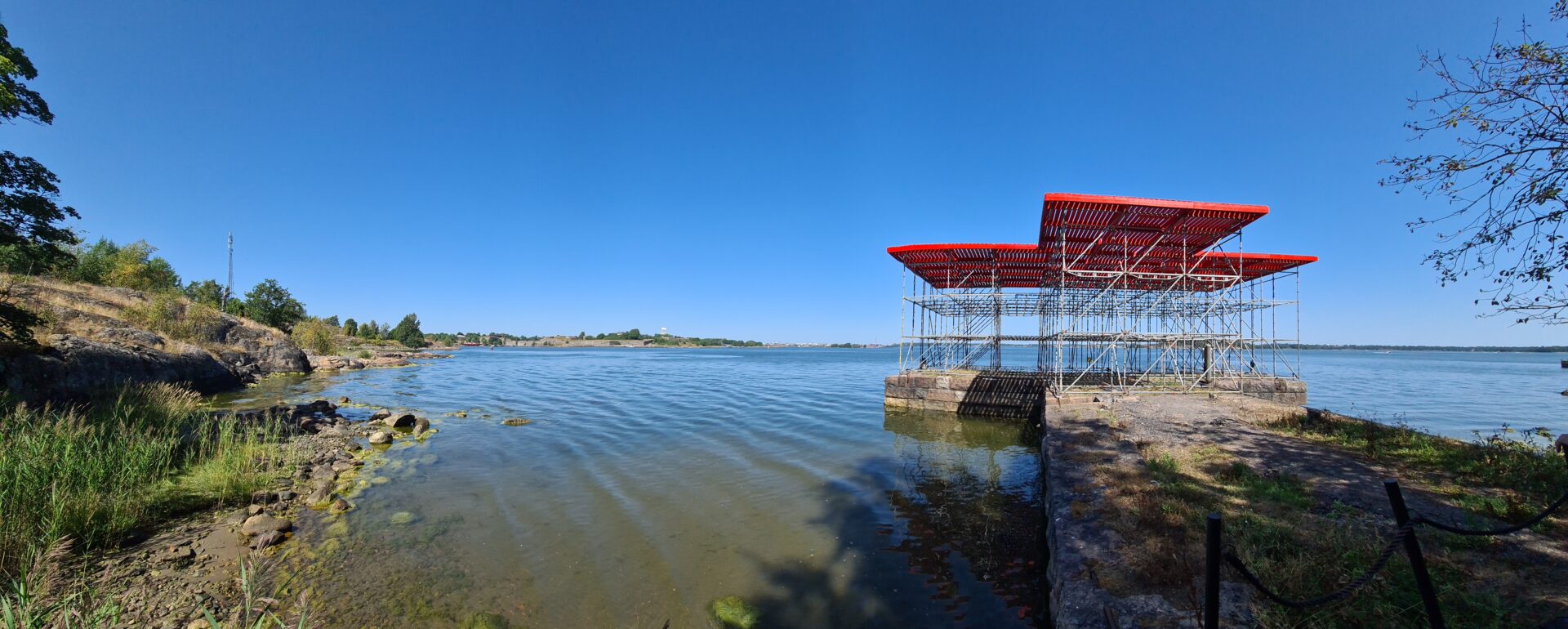 Rakennusteline laituri