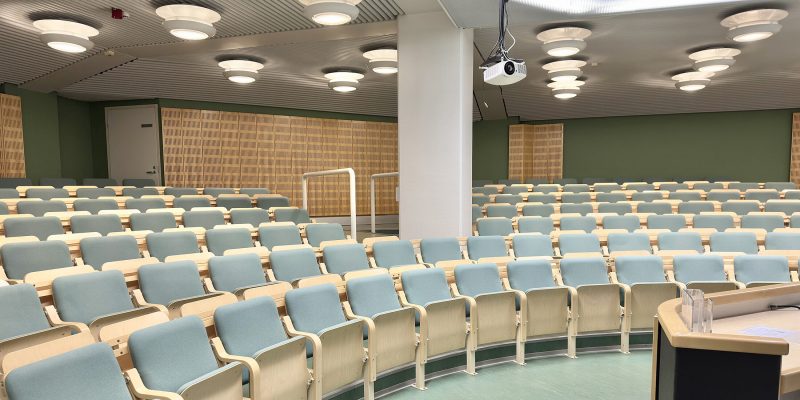 Wsoytalon Kokouskeskuksen auditorio