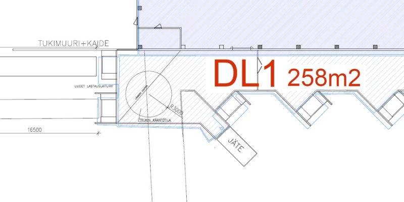 KOy Lahden Teollisuuskeskus_Lohko DL1_258m2