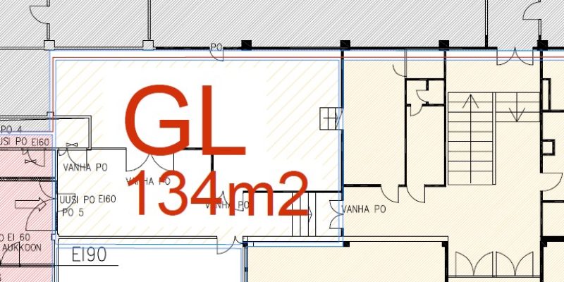 KOy Lahden Teollisuuskeskus_Lohko GL_134m2